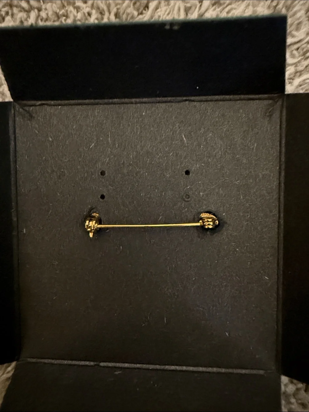 Vintage Vatican Library Collection Gold Maltese Cross Brooch Pin IOB in orig box